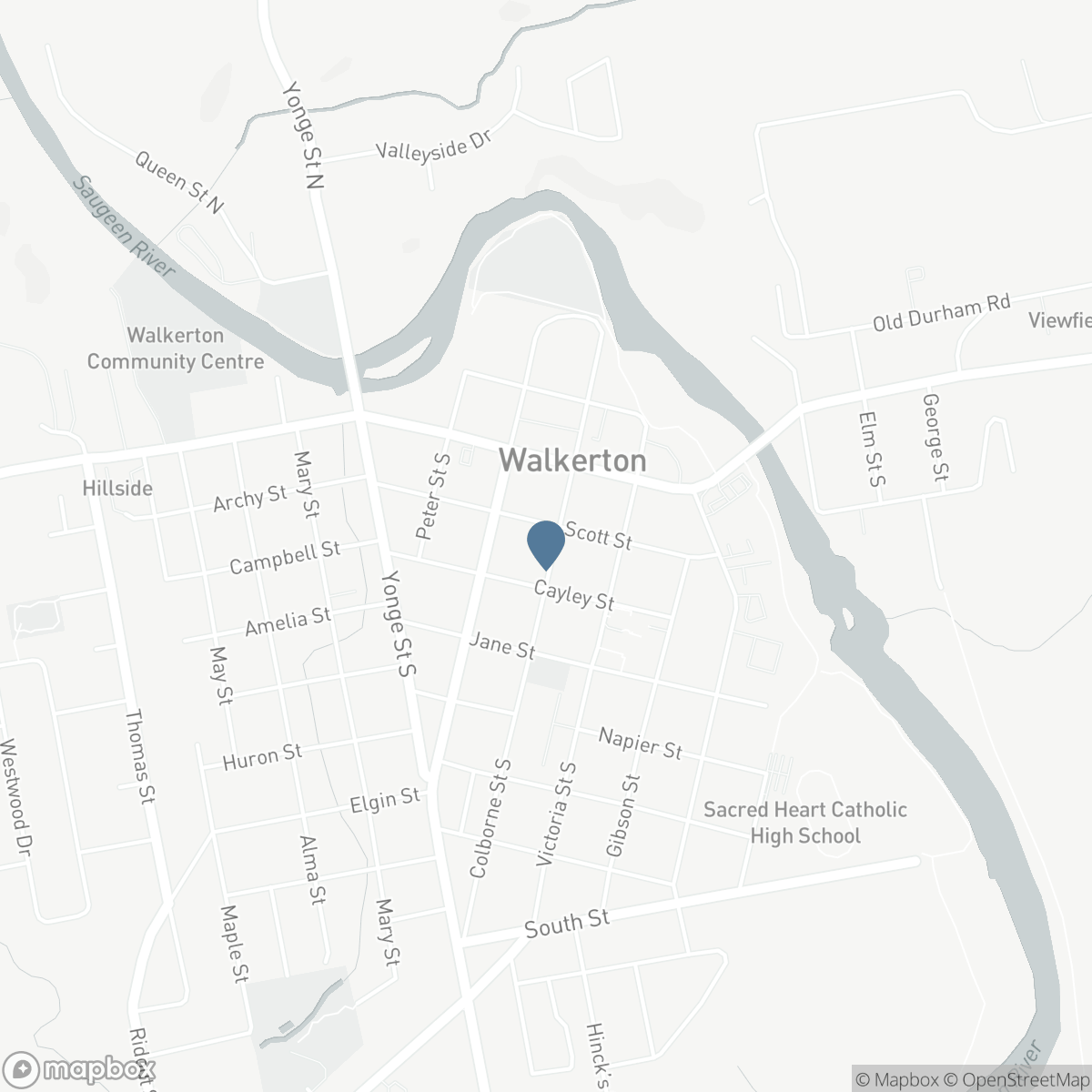 109 COLBORNE STREET S, Walkerton, Ontario N0G 2V0